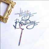 Happy Birthday Acrylic Topper 6