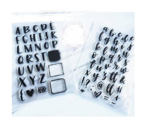 Fondant Stamp Alphabet Set 2