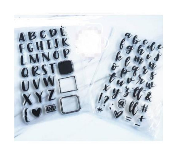 Fondant Stamp Alphabet Set 2