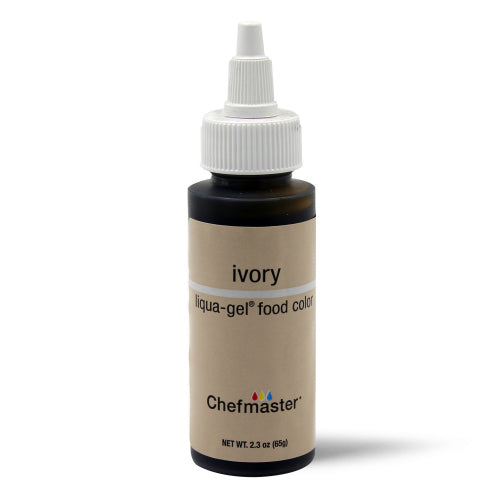 IVORY LIQUA-GEL FOOD COLORING - 2.3oz