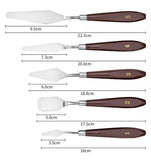 5pcs Palette Knife set